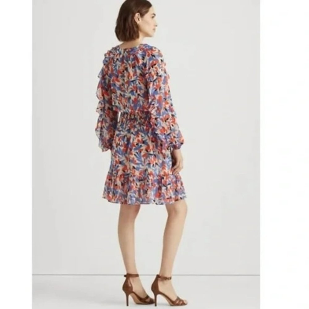 Lauren Ralph Lauren Women's  Fit - And - Flare Dress - Picture 5 of 17